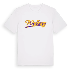Wędkowy baseball t-shirt – ekologisk bomull t-shirt från Pinshirt