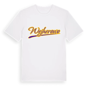 Wejherowo baseball t-shirt – ekologisk bomull t-shirt från Pinshirt
