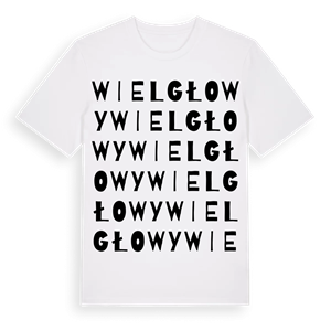 Wielgłowy ordlek t-shirt – ekologisk bomull t-shirt från Pinshirt