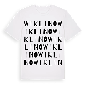 Wiklino ordlek t-shirt – ekologisk bomull t-shirt från Pinshirt