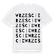 Wrzeście ordlek t-shirt