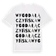 Wygoda Łączyńska ordlek t-shirt