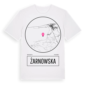 Żarnowska t-shirt – ekologisk bomull t-shirt från Pinshirt