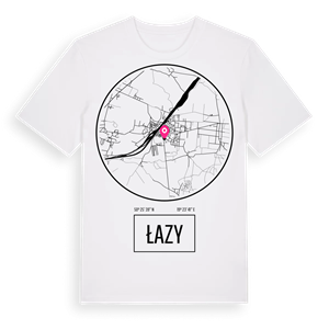 Łazy t-shirt – ekologisk bomull t-shirt från Pinshirt