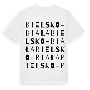 Bielsko-Biała ordlek t-shirt – ekologisk bomull t-shirt från Pinshirt