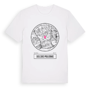 Bielsko Południe t-shirt – ekologisk bomull t-shirt från Pinshirt