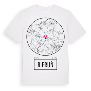 Bieruń t-shirt – ekologisk bomull t-shirt från Pinshirt