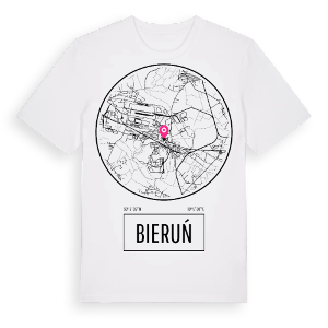 Bieruń t-shirt – ekologisk bomull t-shirt från Pinshirt