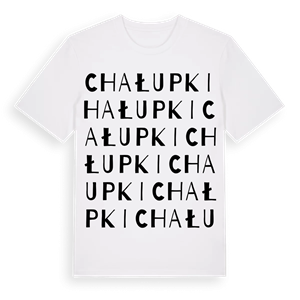 Chałupki ordlek t-shirt – ekologisk bomull t-shirt från Pinshirt