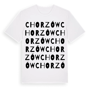 Chorzów ordlek t-shirt – ekologisk bomull t-shirt från Pinshirt