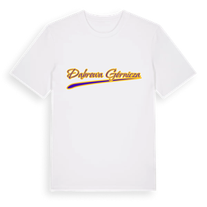 Dąbrowa Górnicza baseball t-shirt – ekologisk bomull t-shirt från Pinshirt