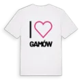 Jag älskar Gamów t-shirt stort tryck