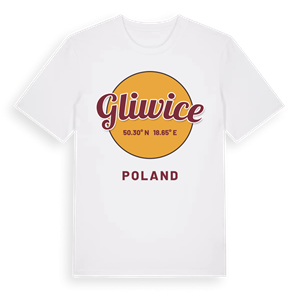 Gliwice cirkel t-shirt – ekologisk bomull t-shirt från Pinshirt