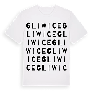 Gliwice ordlek t-shirt – ekologisk bomull t-shirt från Pinshirt