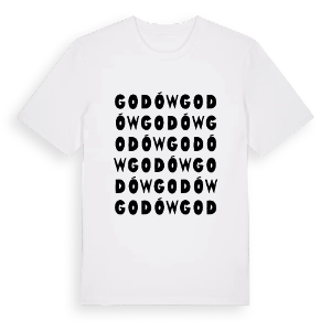 Godów ordlek t-shirt – ekologisk bomull t-shirt från Pinshirt