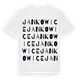 Jankowice ordlek t-shirt
