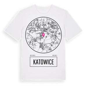 Katowice t-shirt – ekologisk bomull t-shirt från Pinshirt
