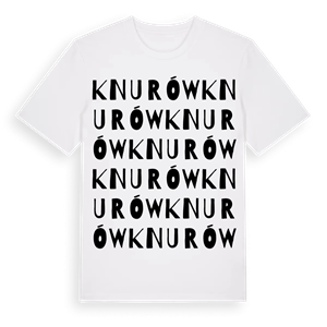 Knurów ordlek t-shirt – ekologisk bomull t-shirt från Pinshirt