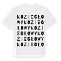 Koziegłowy ordlek t-shirt