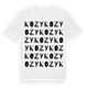 Kozy ordlek t-shirt