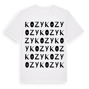 Kozy ordlek t-shirt – ekologisk bomull t-shirt från Pinshirt