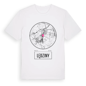 Lędziny t-shirt – ekologisk bomull t-shirt från Pinshirt