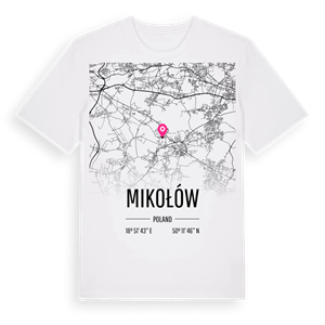 Mikołów karta t-shirt – ekologisk bomull t-shirt från Pinshirt