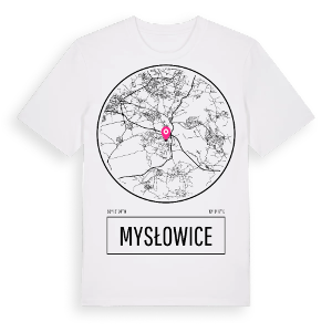 Mysłowice t-shirt – ekologisk bomull t-shirt från Pinshirt