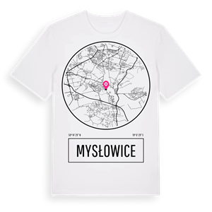 Mysłowice t-shirt – ekologisk bomull t-shirt från Pinshirt