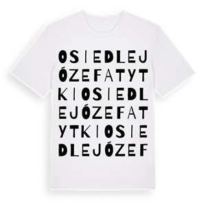 Osiedle Józefa Tytki ordlek t-shirt – ekologisk bomull t-shirt från Pinshirt