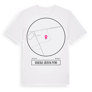 Osiedle Józefa Tytki t-shirt – ekologisk bomull t-shirt från Pinshirt