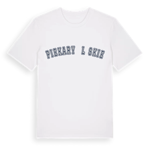 Piekary Śląskie college t-shirt – ekologisk bomull t-shirt från Pinshirt