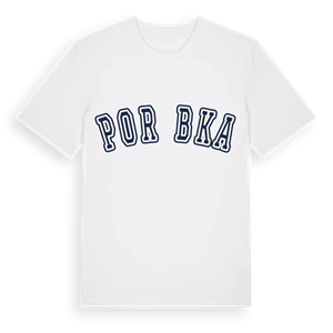 Porąbka college t-shirt – ekologisk bomull t-shirt från Pinshirt