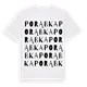 Porąbka ordlek t-shirt