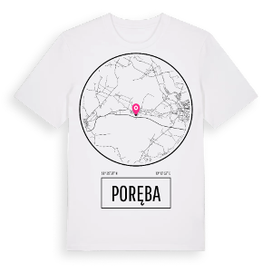Poręba t-shirt – ekologisk bomull t-shirt från Pinshirt