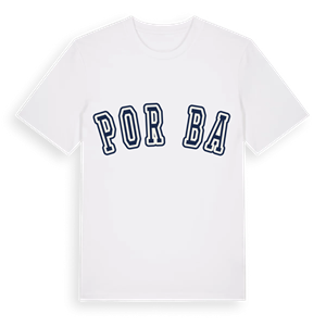 Poręba college t-shirt – ekologisk bomull t-shirt från Pinshirt