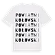 powiat mikołowski ordlek t-shirt