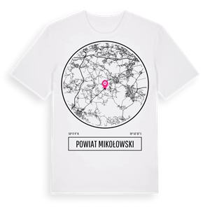 powiat mikołowski t-shirt – ekologisk bomull t-shirt från Pinshirt