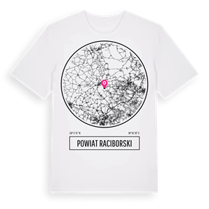 powiat raciborski t-shirt – ekologisk bomull t-shirt från Pinshirt