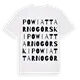 powiat tarnogórski ordlek t-shirt