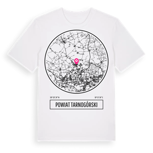 powiat tarnogórski t-shirt – ekologisk bomull t-shirt från Pinshirt
