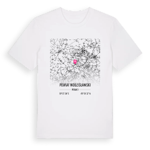 powiat wodzisławski karta t-shirt – ekologisk bomull t-shirt från Pinshirt