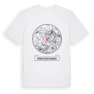 powiat wodzisławski t-shirt – ekologisk bomull t-shirt från Pinshirt