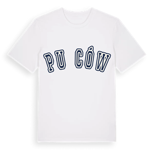 Puńców college t-shirt – ekologisk bomull t-shirt från Pinshirt