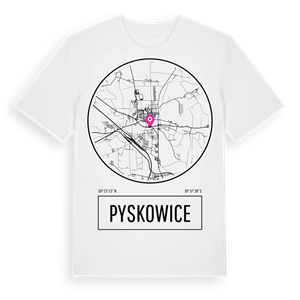Pyskowice t-shirt – ekologisk bomull t-shirt från Pinshirt