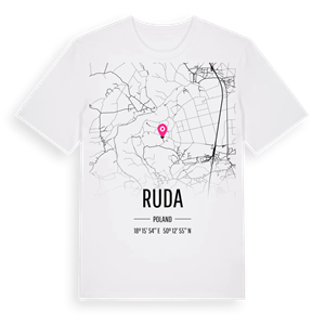 Ruda karta t-shirt – ekologisk bomull t-shirt från Pinshirt