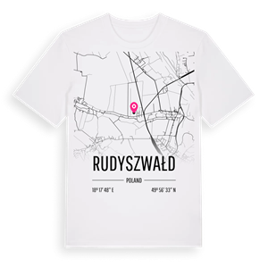 Rudyszwałd karta t-shirt – ekologisk bomull t-shirt från Pinshirt
