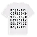Rzędkowice ordlek t-shirt