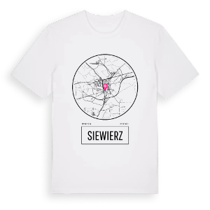 Siewierz t-shirt – ekologisk bomull t-shirt från Pinshirt