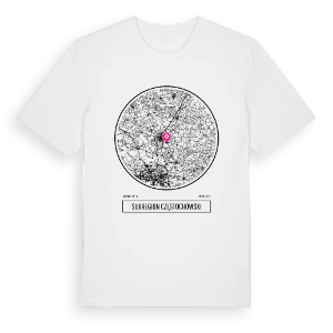 Subregion częstochowski t-shirt – ekologisk bomull t-shirt från Pinshirt